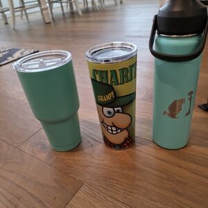 Aqua Stainless Steel Water Bottle